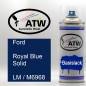 Preview: Ford, Royal Blue Solid, LM / M6968: 400ml Sprühdose, von ATW Autoteile West.